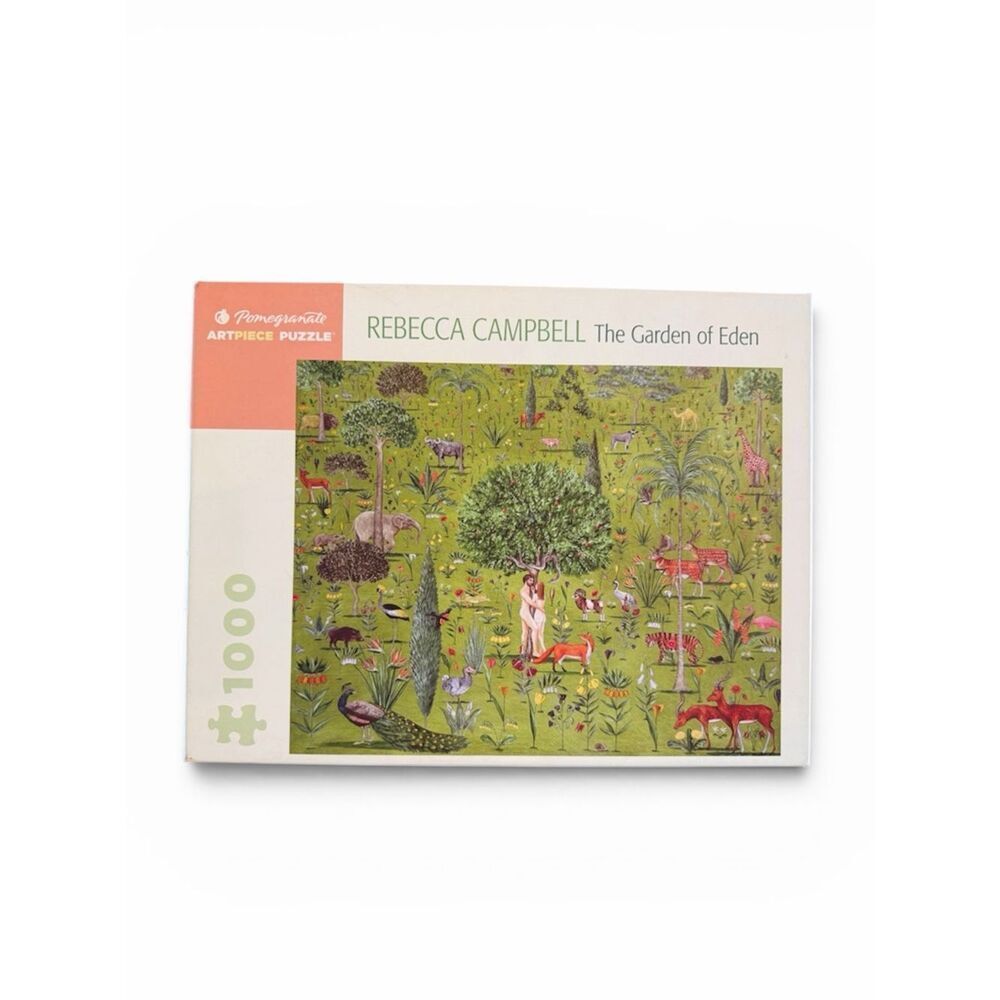 Pomegranate 1000 Piece Puzzle Botanical Jungle by Rebecca Campbell